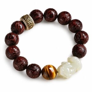 Hetian Jade Pixiu Bracelet 4